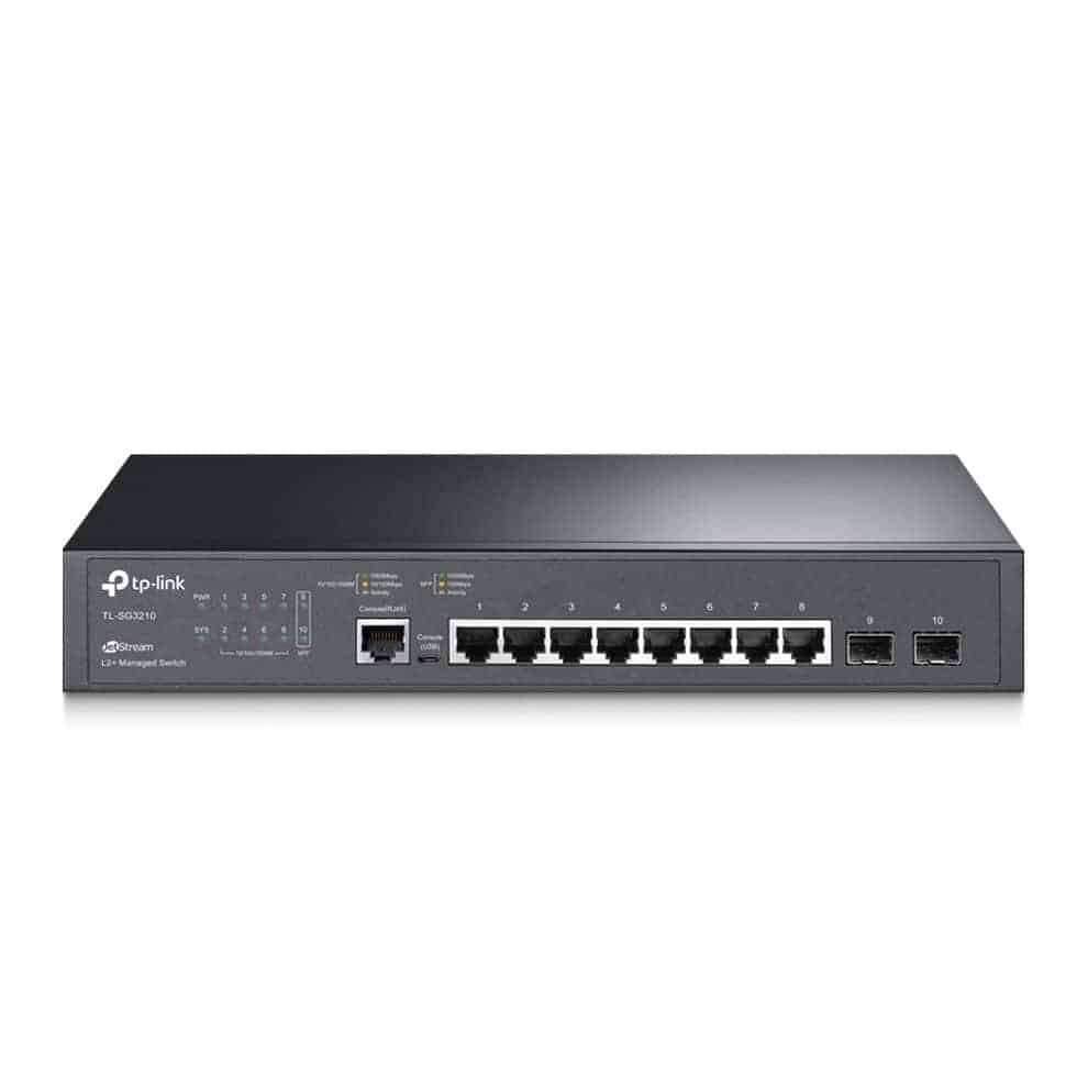 (image for) TP-LINK 8-Port Gigabit Smart Switch with 2 SFP Slots